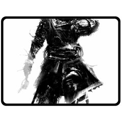 Assassins Creed Black Flag Tshirt Double Sided Fleece Blanket (large) 