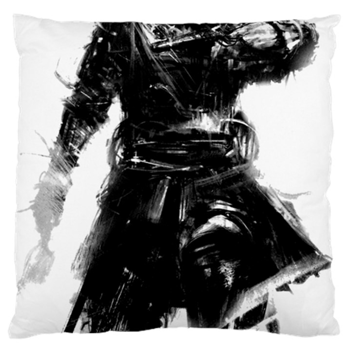 Assassins Creed Black Flag Tshirt Large Flano Cushion Case (One Side)