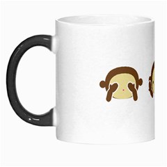 Three Wise Monkeys Morph Mugs