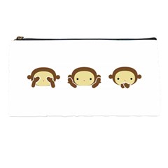 Three Wise Monkeys Pencil Cases by Shopimaginarystory