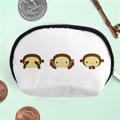 Three Wise Monkeys Accessory Pouches (medium) 