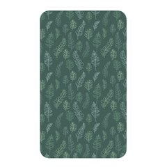 Whimsical Feather Pattern, Forest Green Memory Card Reader (rectangular) by Zandiepants