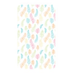 Whimsical Feather Pattern,Fresh Colors, Memory Card Reader (Rectangular)