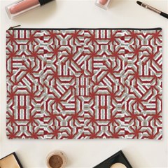 Interlace Tribal Print Cosmetic Bag (xxxl)  by dflcprints