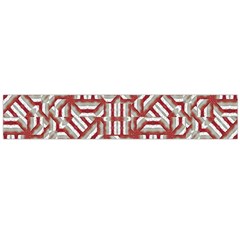 Interlace Tribal Print Flano Scarf (large)