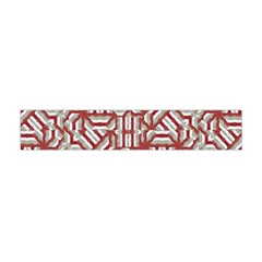 Interlace Tribal Print Flano Scarf (mini)