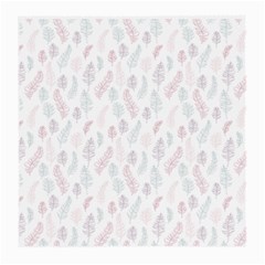 Whimsical Feather Pattern, soft colors, Medium Glasses Cloth