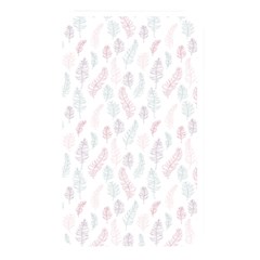 Whimsical Feather Pattern, soft colors, Memory Card Reader (Rectangular)