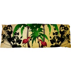 Tropical Design With Flamingo And Palm Tree Samsung S3350 Hardshell Case by FantasyWorld7