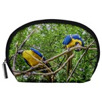 South American Couple Of Parrots Accessory Pouches (Large)  Front