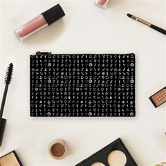 Black Alchemy Cosmetic Bag (small)  by astralizey