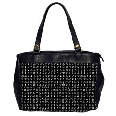 Astralizey Black Alchemy Office Handbags (2 Sides) 