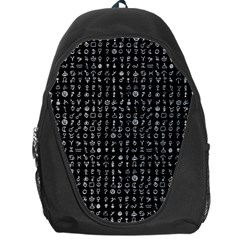 Astralizey Black Alchemy Backpack Bag by astralizey