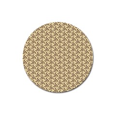 Braided Pattern Magnet 3  (round)