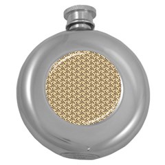 Braided Pattern Round Hip Flask (5 Oz) by TastefulDesigns