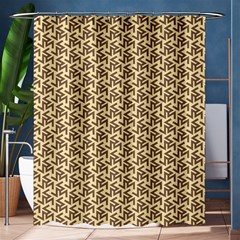 Braided Pattern Shower Curtain 60  X 72  (medium) 