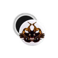 Demon Tribal Mask 1 75  Magnets by dflcprints