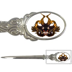 Demon Tribal Mask Letter Openers by dflcprints