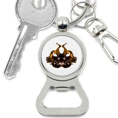 Demon Tribal Mask Bottle Opener Key Chains by dflcprints