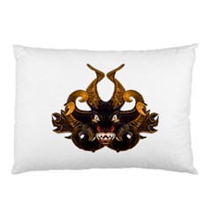 Demon Tribal Mask Pillow Case