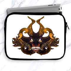 Demon Tribal Mask Apple Ipad 2/3/4 Zipper Cases by dflcprints