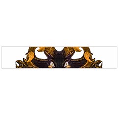 Demon Tribal Mask Flano Scarf (large)  by dflcprints