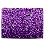 Purple Rain Cosmetic Bag (XXL)  Front