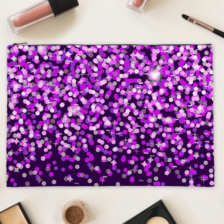 Purple Rain Cosmetic Bag (XXL) 