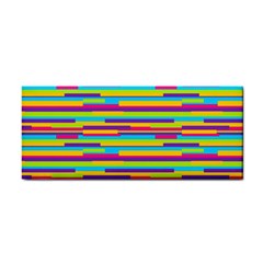 Colorful Stripes Background Hand Towel