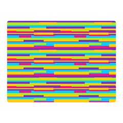 Colorful Stripes Background Double Sided Flano Blanket (mini) 