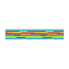 Colorful Stripes Background Flano Scarf (mini)