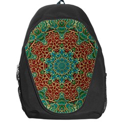 The Wooden Heart Mandala,giving Calm Backpack Bag