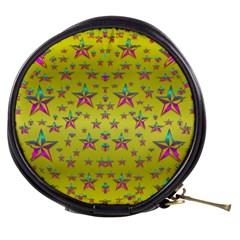 Flower Power Stars Mini Makeup Bags by pepitasart