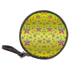 Flower Power Stars Classic 20-cd Wallets by pepitasart