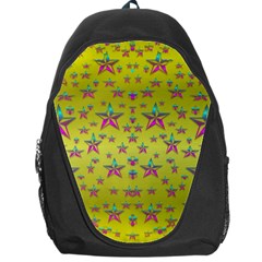 Flower Power Stars Backpack Bag