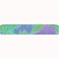 Green Blue Pink Color Splash Small Bar Mats