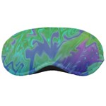 Green Blue Pink Color Splash Sleeping Masks Front