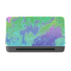 Green Blue Pink Color Splash Memory Card Reader With Cf