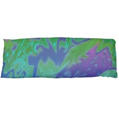 Green Blue Pink Color Splash Body Pillow Case (dakimakura)