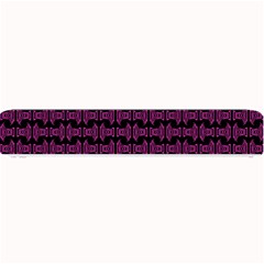 Pink Black Retro Tiki Pattern Small Bar Mats