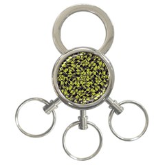 Modern Abstract Interlace 3-ring Key Chains by dflcprints