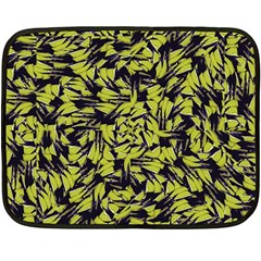 Modern Abstract Interlace Double Sided Fleece Blanket (mini) 