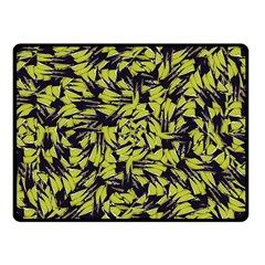 Modern Abstract Interlace Fleece Blanket (small)