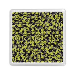 Modern Abstract Interlace Memory Card Reader (square) 