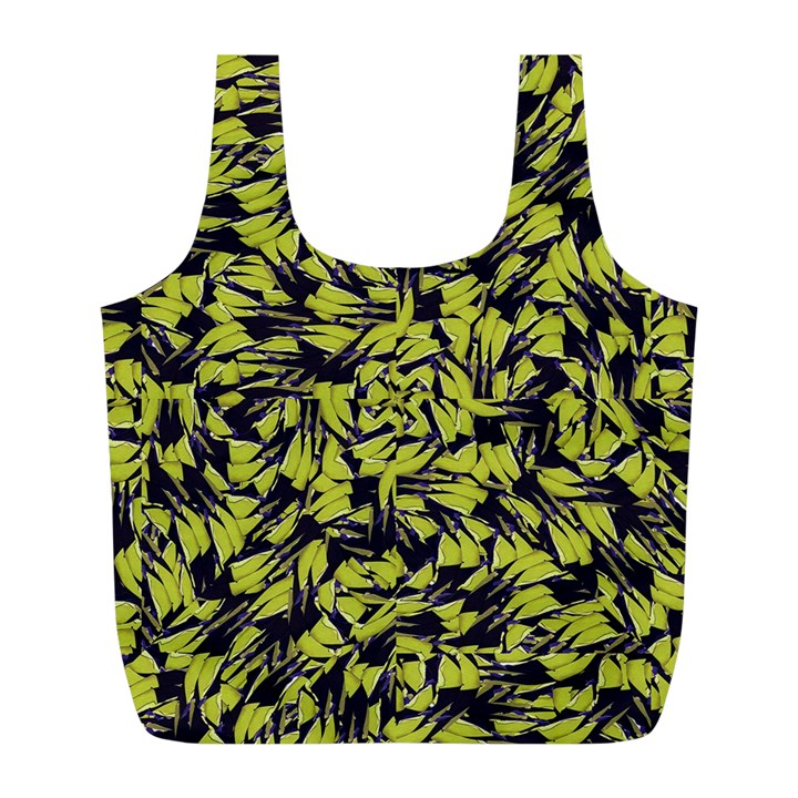 Modern Abstract Interlace Full Print Recycle Bags (L) 