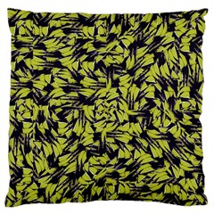 Modern Abstract Interlace Large Flano Cushion Case (one Side)