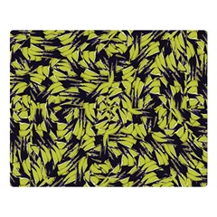 Modern Abstract Interlace Double Sided Flano Blanket (large) 