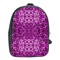 Lion In Purple School Bags (xl) 