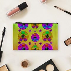 Floral Love And Why Not In Neon Cosmetic Bag (small) 