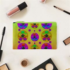 Floral Love And Why Not In Neon Cosmetic Bag (xs)